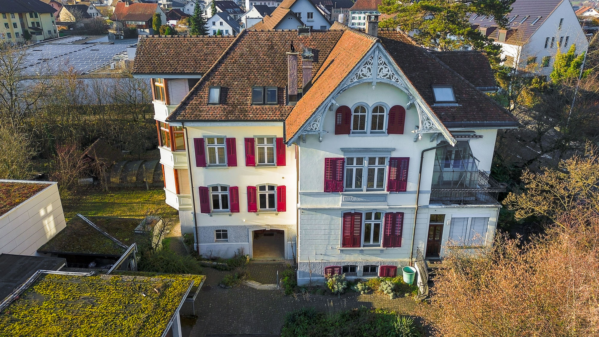 Historisches Mehrfamilienhaus